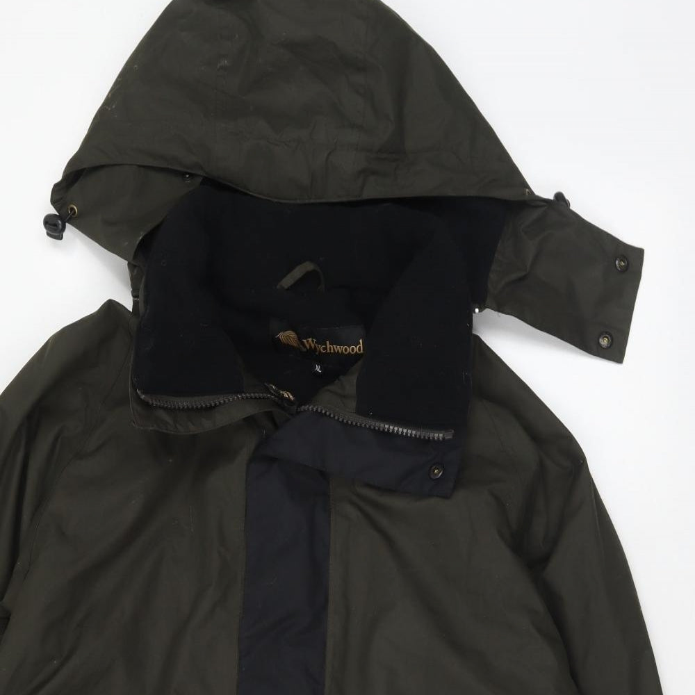 Wychwood Mens Green Windbreaker Coat Size XL