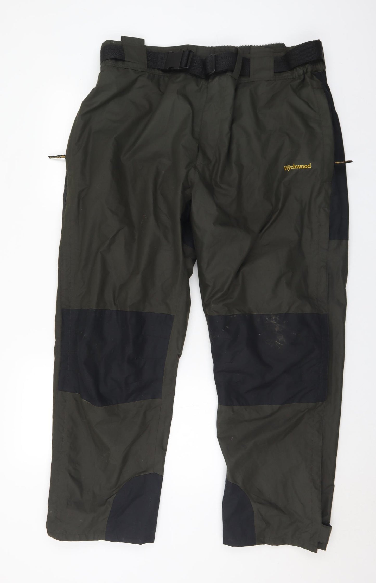 Wychwood Mens Green Polyester Windbreaker Trousers Size XL L30 in Regular