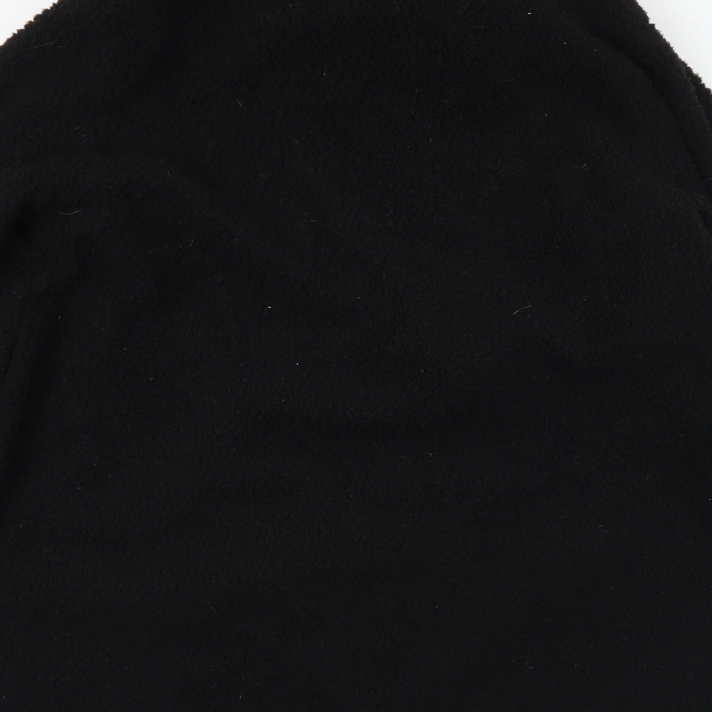 Boohoo Womens Black Overcoat Coat Size 16