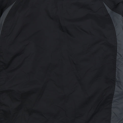 Regatta Mens Grey Rain Coat Coat Size M Zip