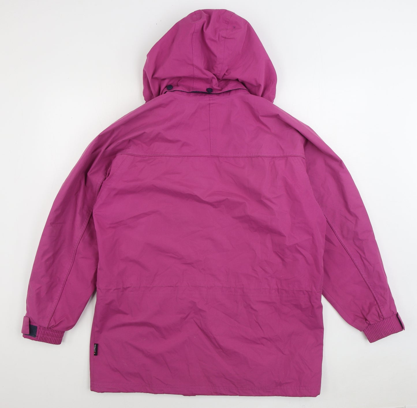 Trespass Womens Pink Rain Coat Coat Size 14 Zip