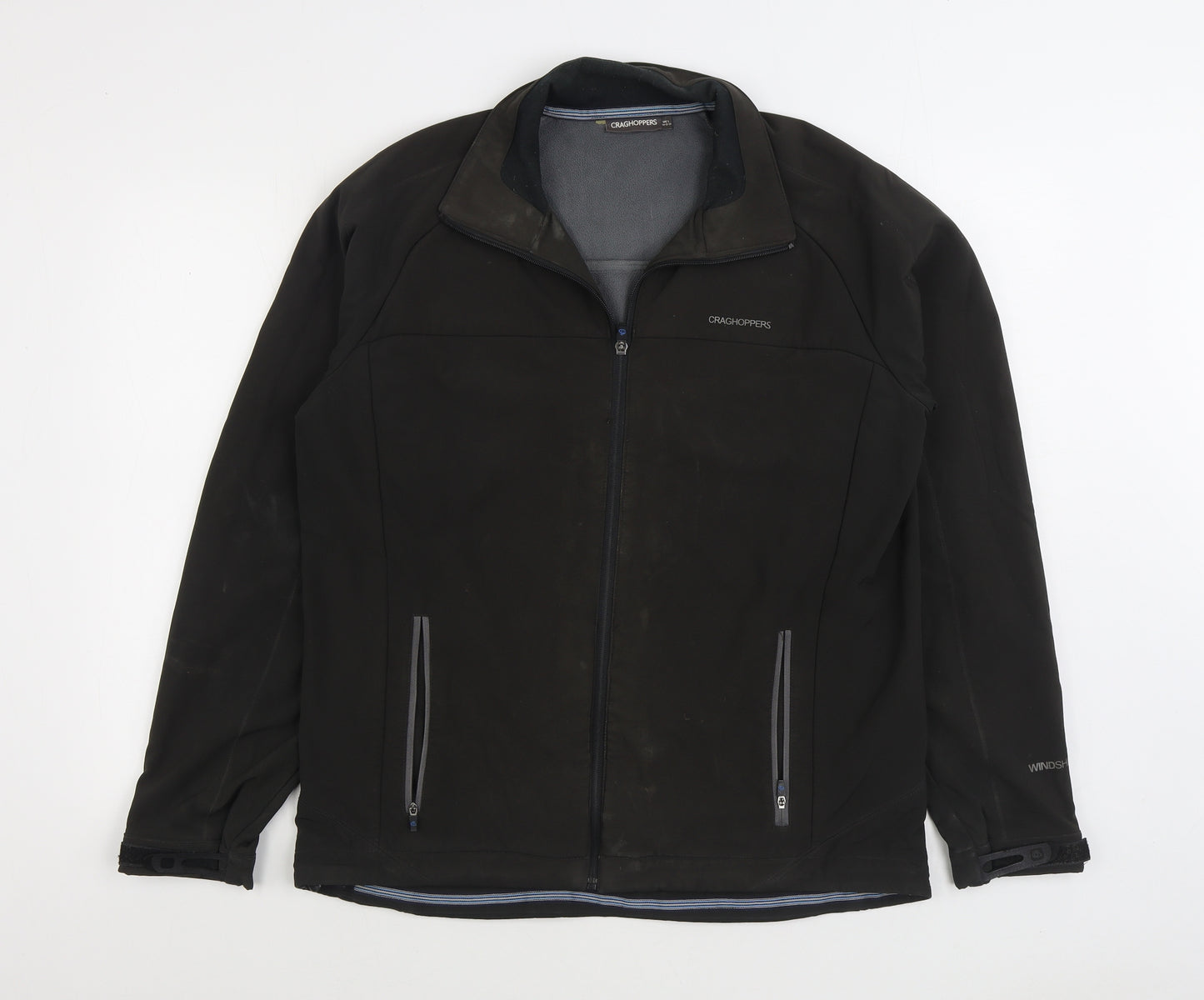 Craghoppers Womens Black Jacket Size L Zip