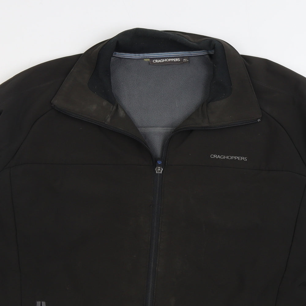 Craghoppers Womens Black Jacket Size L Zip