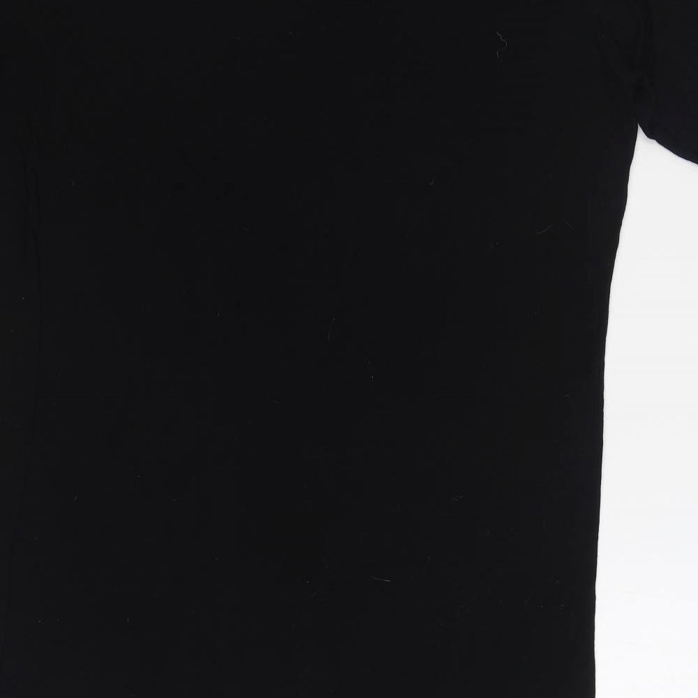 Disney Womens Black Viscose Top Nightshirt Size 16