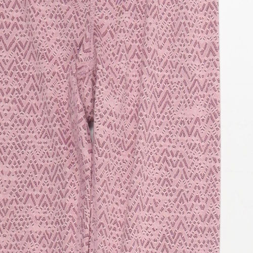 George Active Womens Pink Polyester Jogger Leggings Size XS L28 in