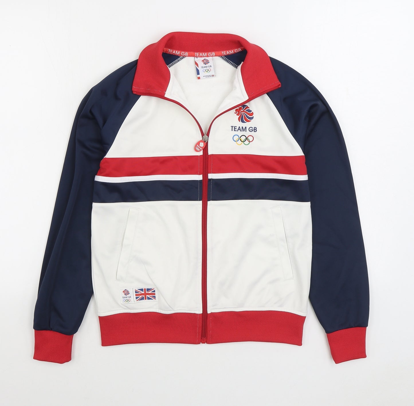 Team GB Mens Multicoloured Jacket Size S Zip