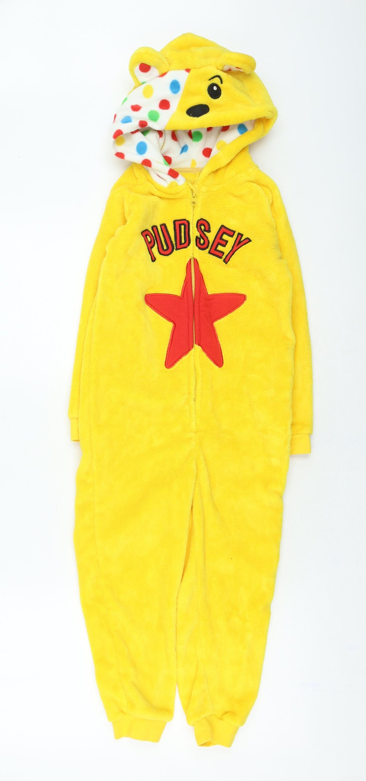 George Girls Yellow Solid Polyester Top One Piece Size 5-6 Years - pudsy bear
