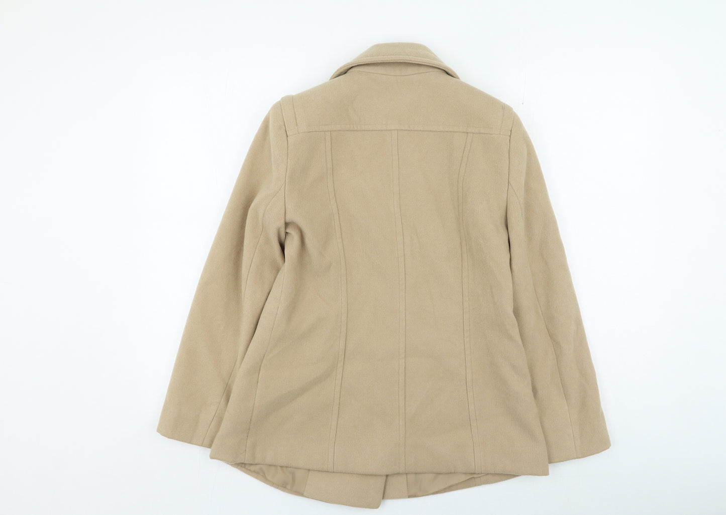 Debenhams Womens Brown Trench Coat Coat Size 10