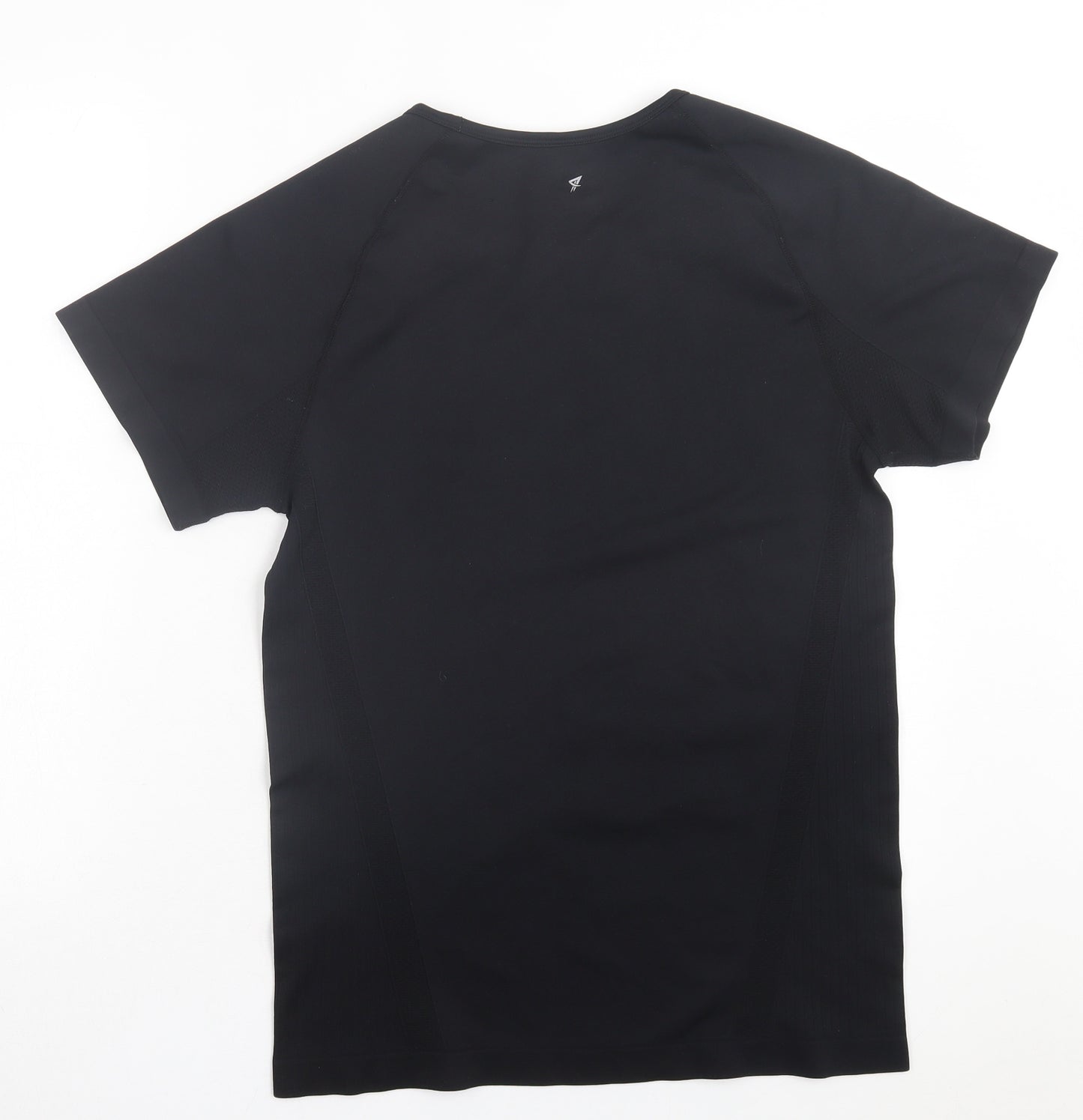 Primark Womens Black Polyester Basic T-Shirt Size XL Crew Neck Pullover