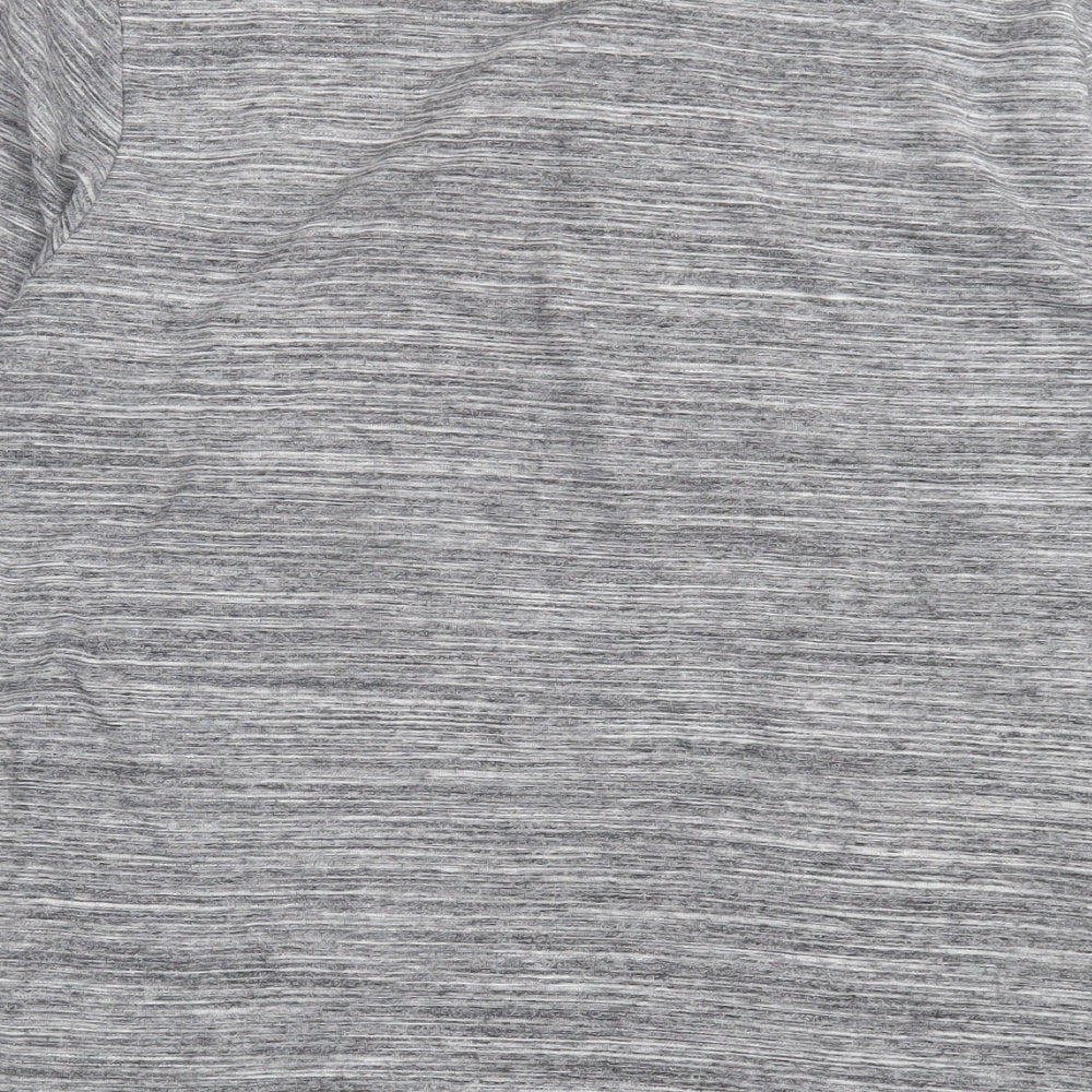 Primark Mens Grey Polyester T-Shirt Size M Crew Neck