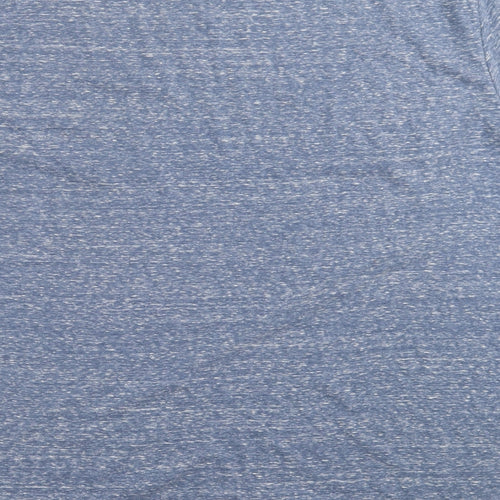 George Mens Blue Polyester T-Shirt Size 3XL Crew Neck