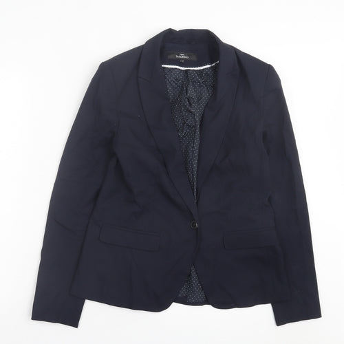 NEXT Womens Blue Jacket Blazer Size 12 Button