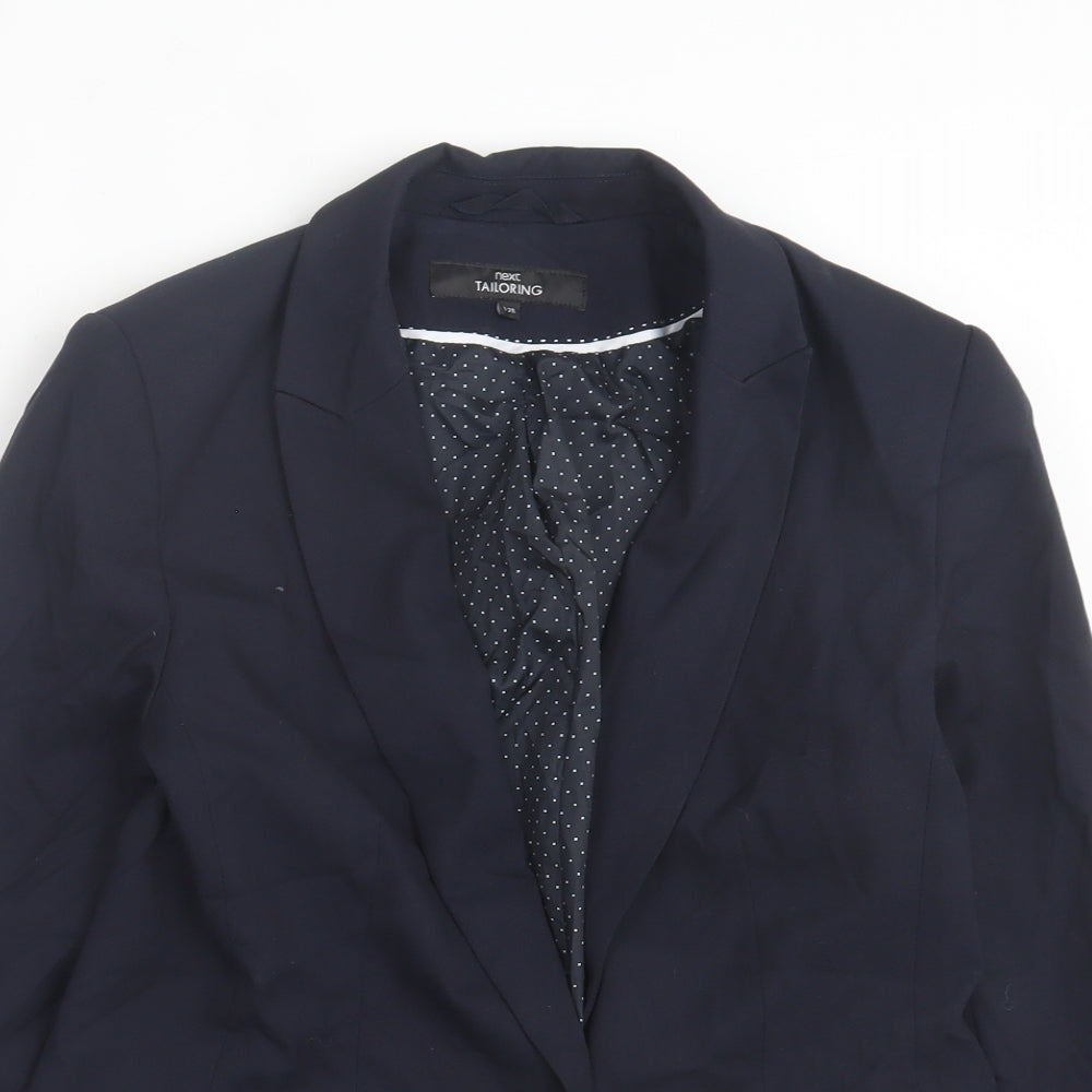 NEXT Womens Blue Jacket Blazer Size 12 Button
