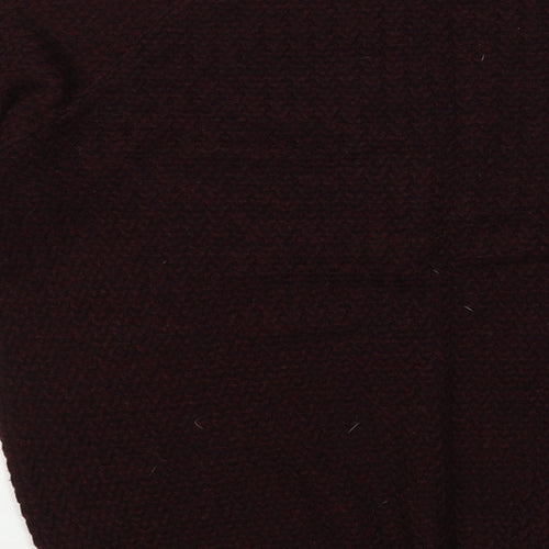 ASOS Mens Purple Crew Neck Acrylic Pullover Jumper Size M