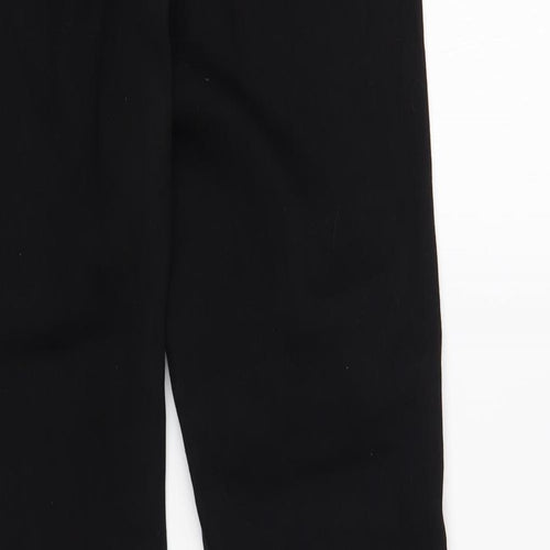 Zara Womens Black Cotton Skinny Jeans Size 12 L32 in Regular Button