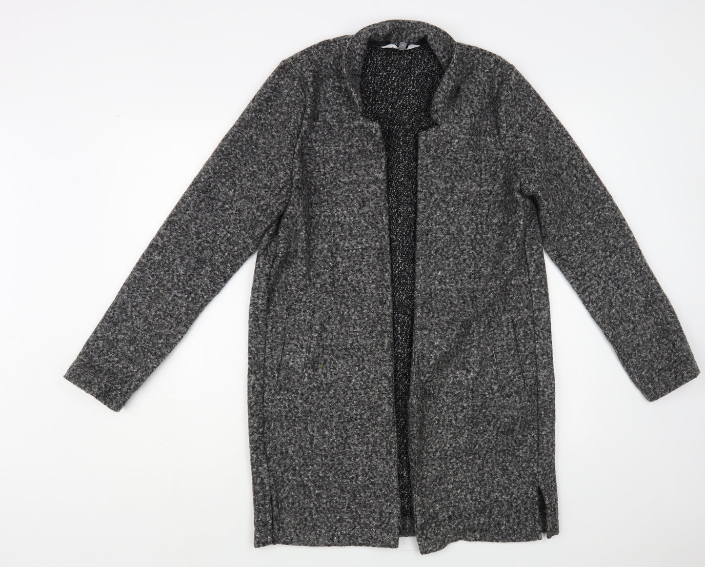 Principles Womens Grey Overcoat Coat Size 10