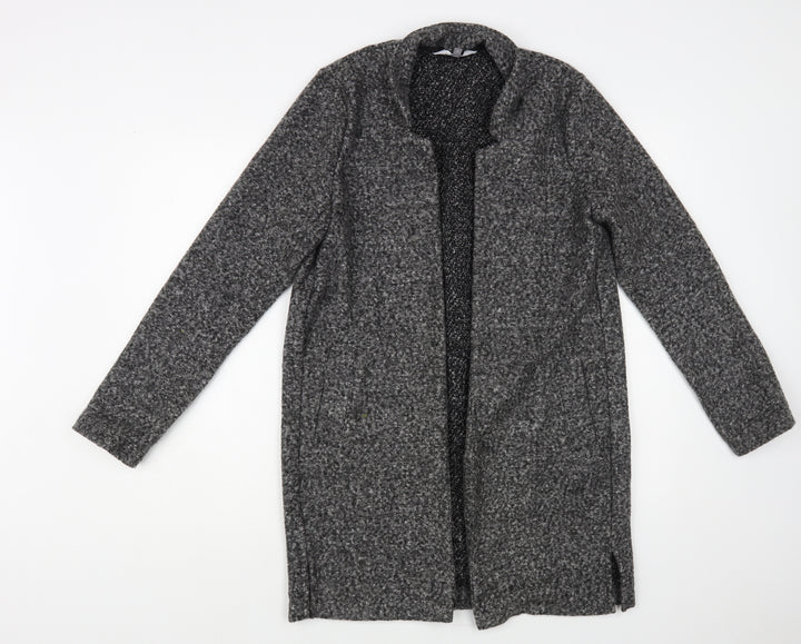 Principles Womens Grey Overcoat Coat Size 10