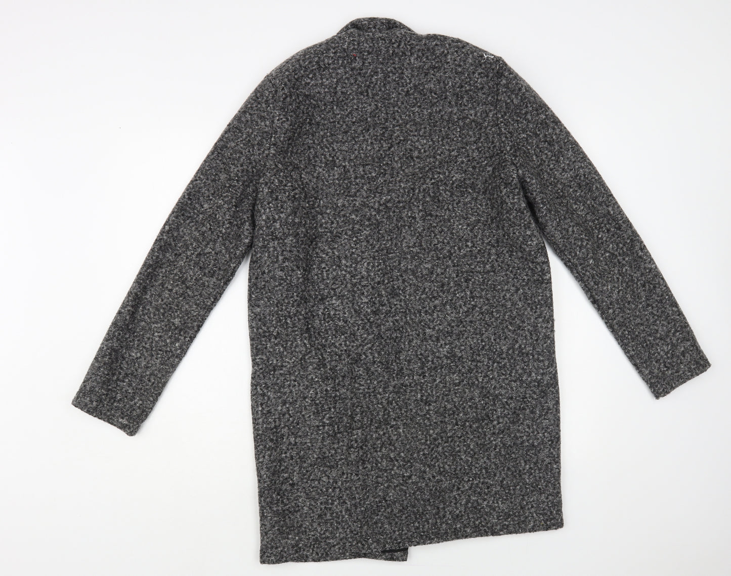 Principles Womens Grey Overcoat Coat Size 10