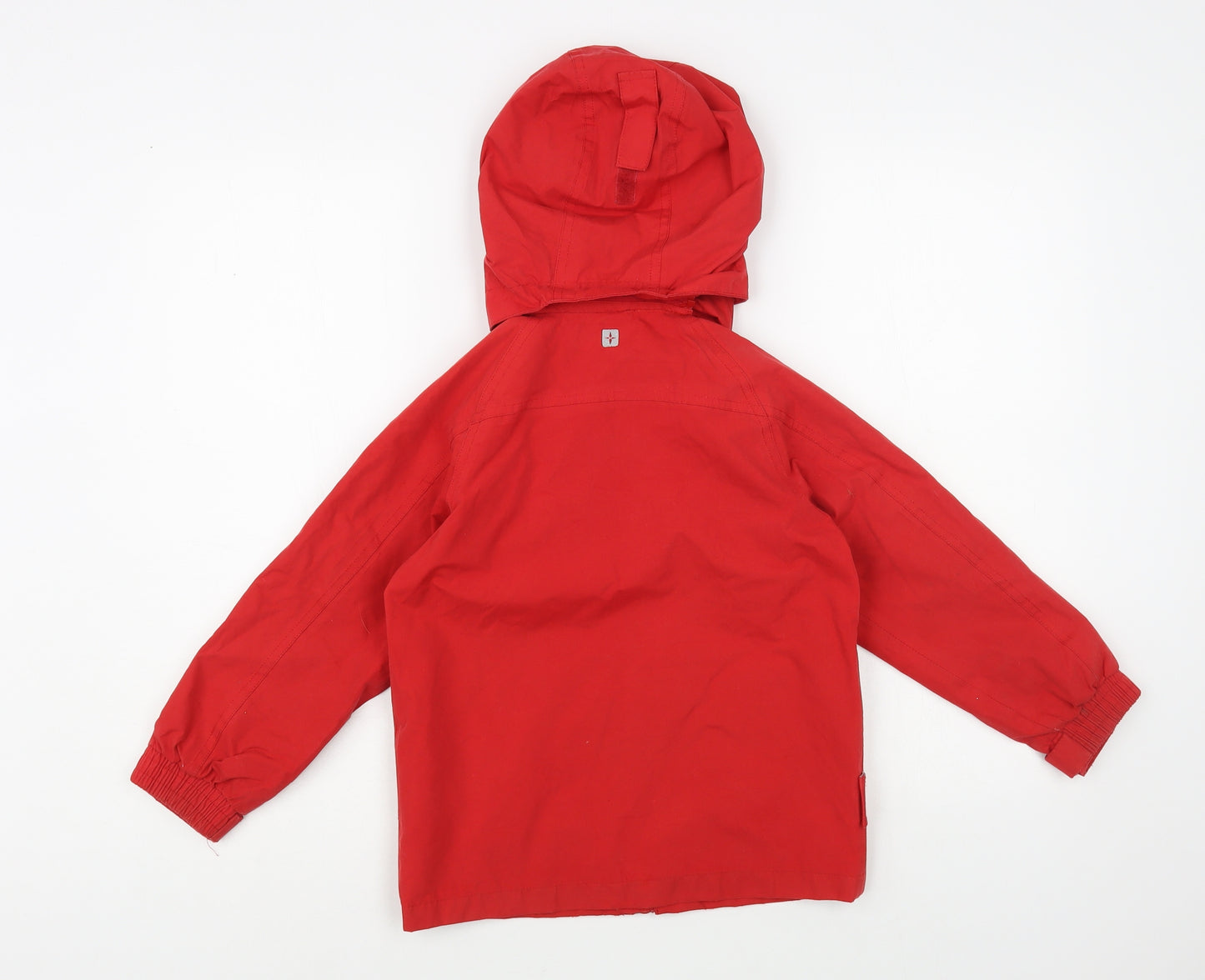 Mountain Warehouse Girls Red Windbreaker Jacket Size 5-6 Years Zip