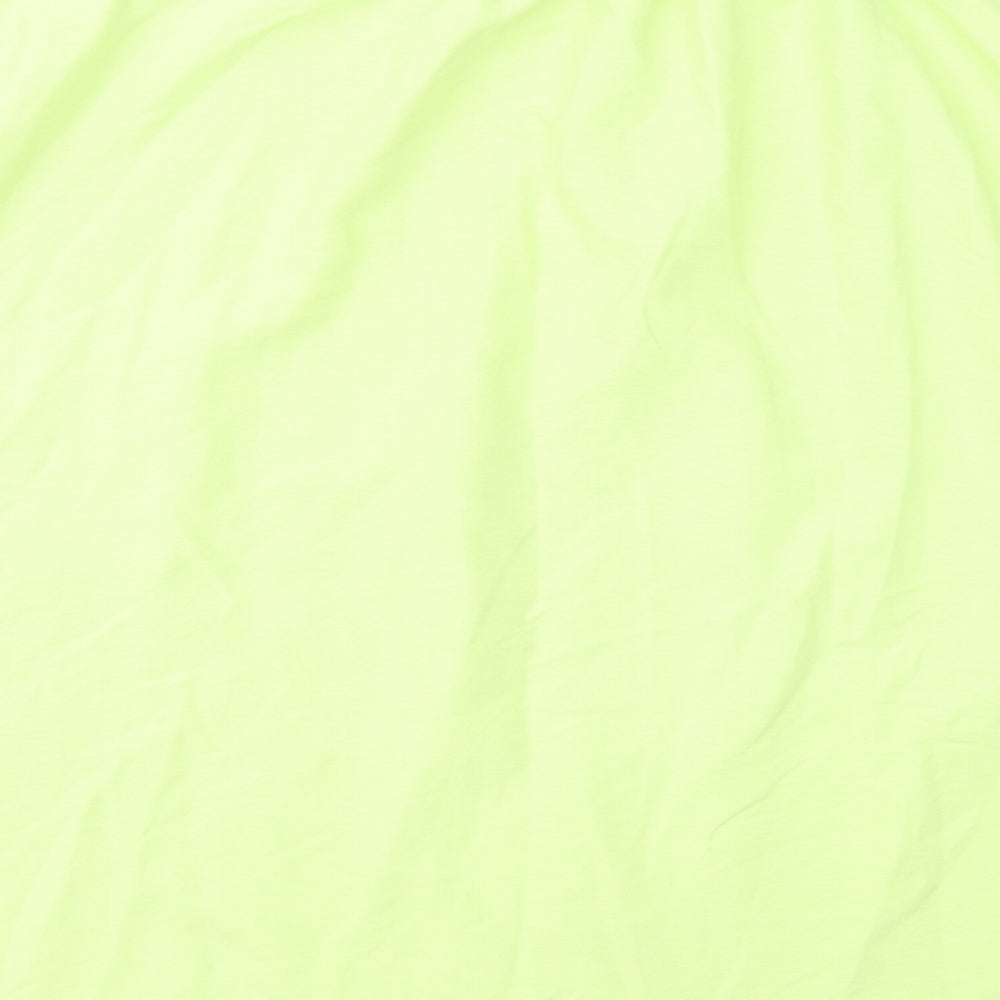 Primark Womens Green Polyester Basic T-Shirt Size 20 Round Neck