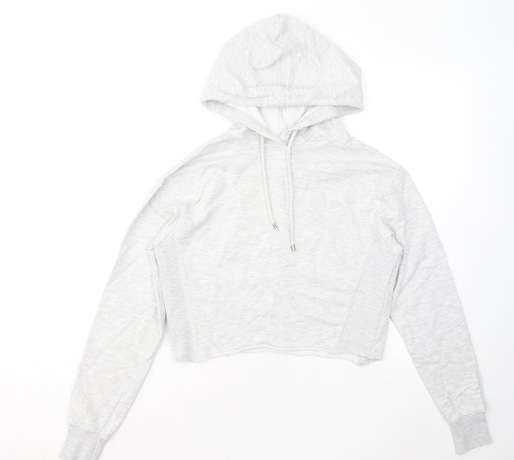 Primark Womens Grey Cotton Pullover Hoodie Size 6