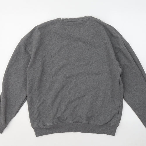 Primark Mens Grey Cotton Pullover Sweatshirt Size XS - we're all one with the earth