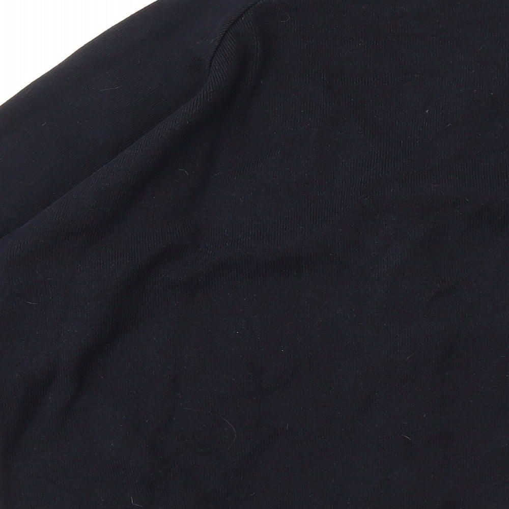 Magicfit Womens Blue V-Neck Cotton Cardigan Jumper Size 8