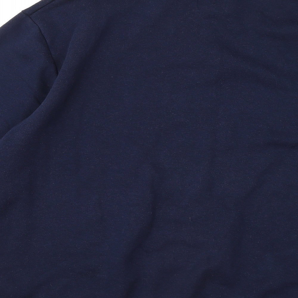 Boohoo Mens Blue Cotton Pullover Sweatshirt Size XL - Stanford