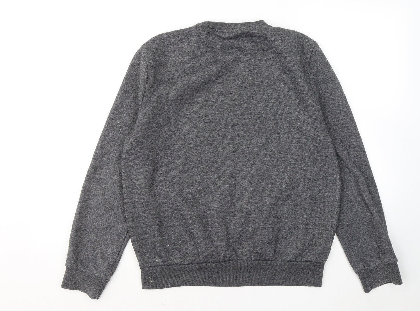 Primark Womens Grey Cotton Pullover Sweatshirt Size 10 - Harry Potter Slytherin