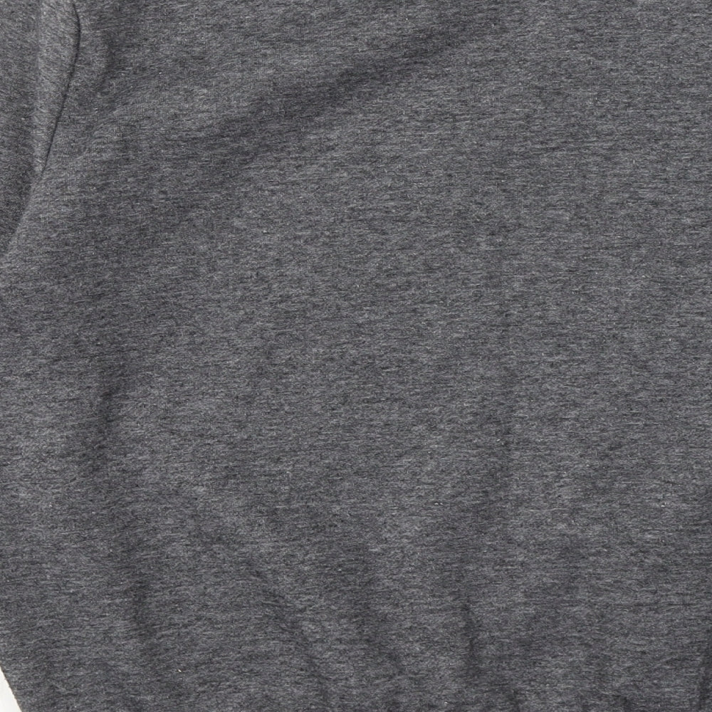 Primark Womens Grey Cotton Pullover Sweatshirt Size 10 - Harry Potter Slytherin