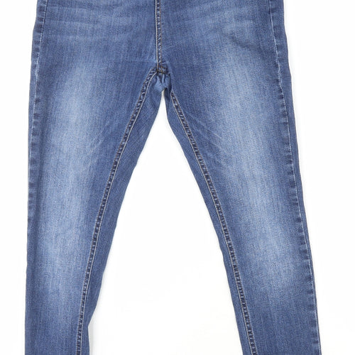 Hera Womens Blue Cotton Straight Jeans Size 30 in L28 in Regular