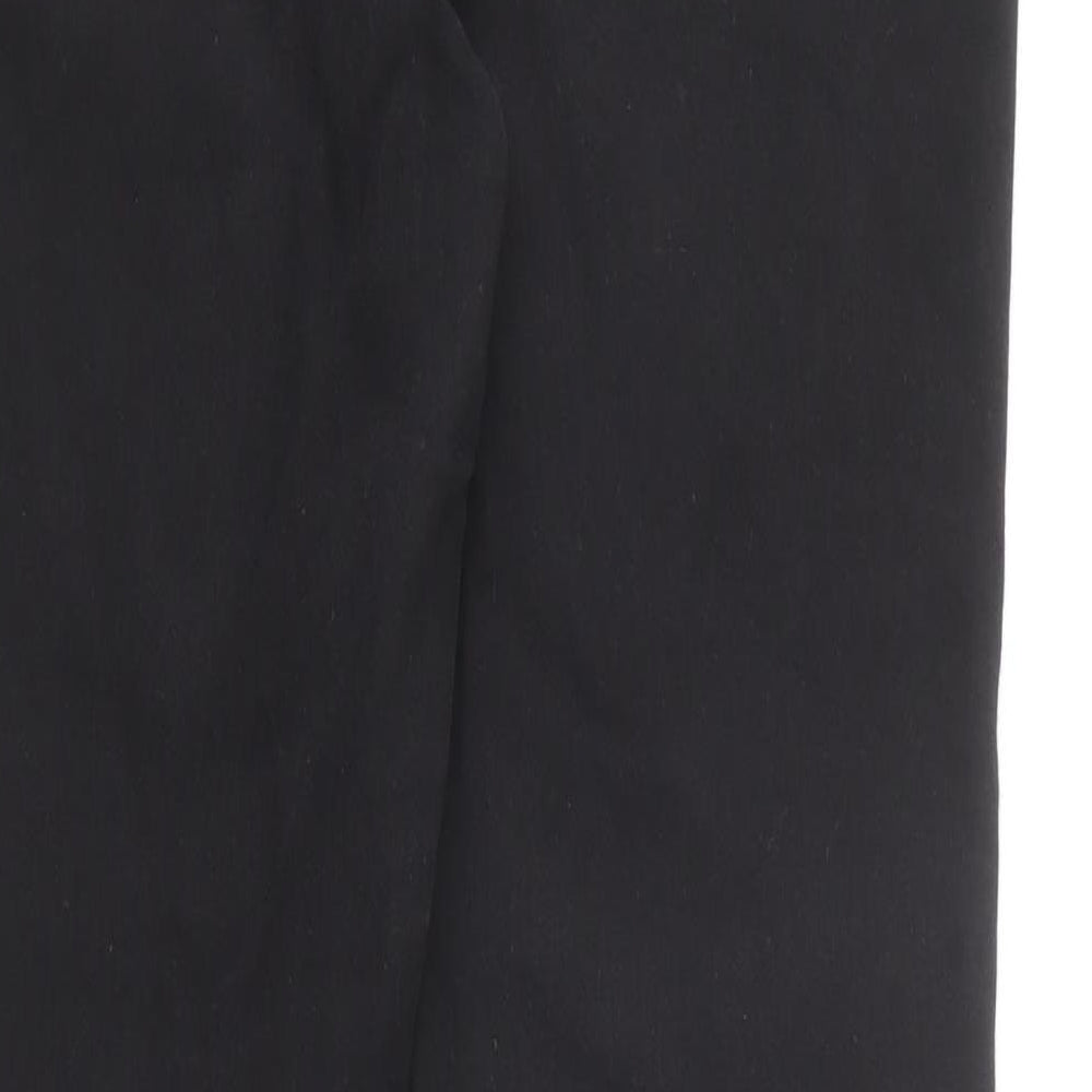 George Womens Black Cotton Jegging Leggings Size 16 L30 in