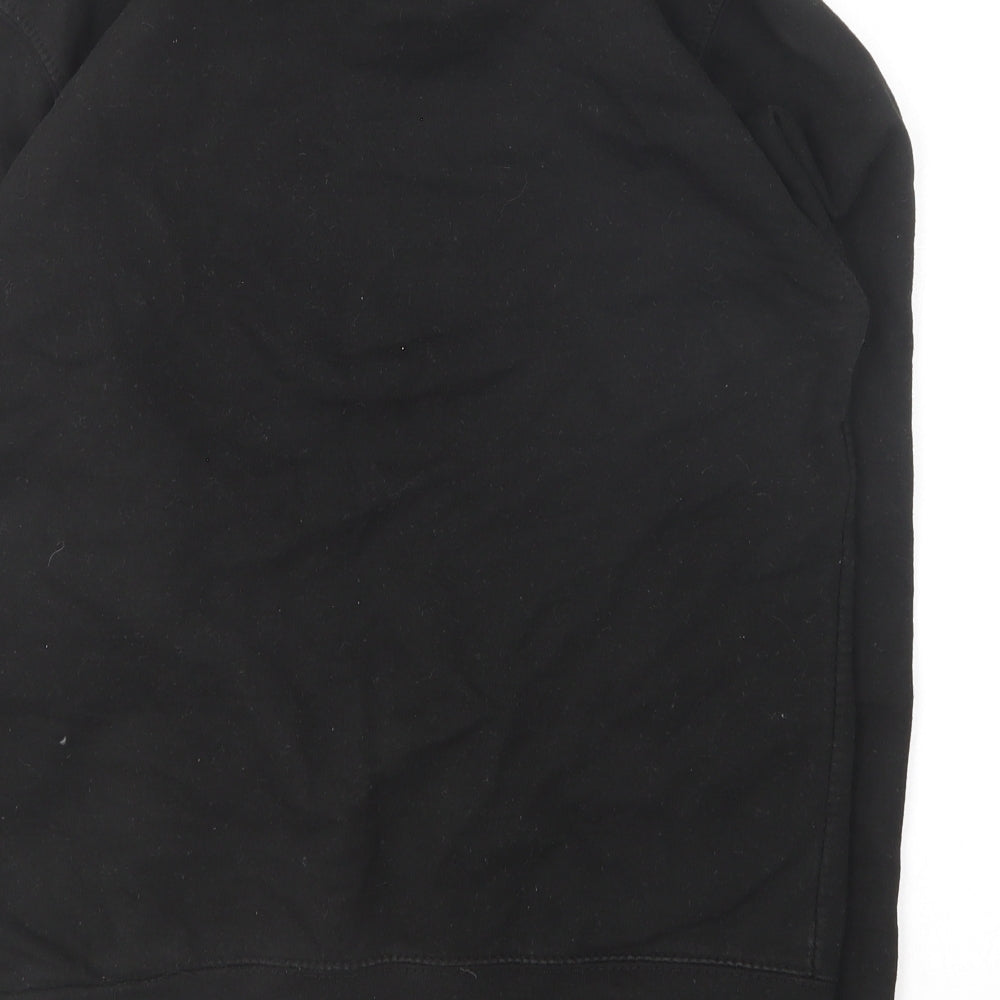 RMDY Mens Black Cotton Pullover Sweatshirt Size S