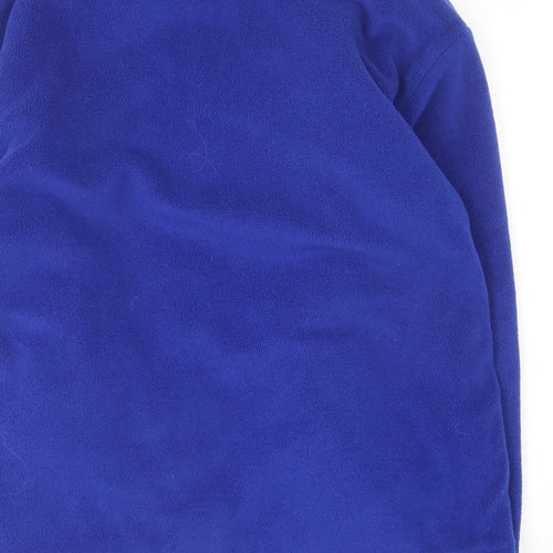 Icecube Mens Blue Polyester Full Zip Sweatshirt Size S