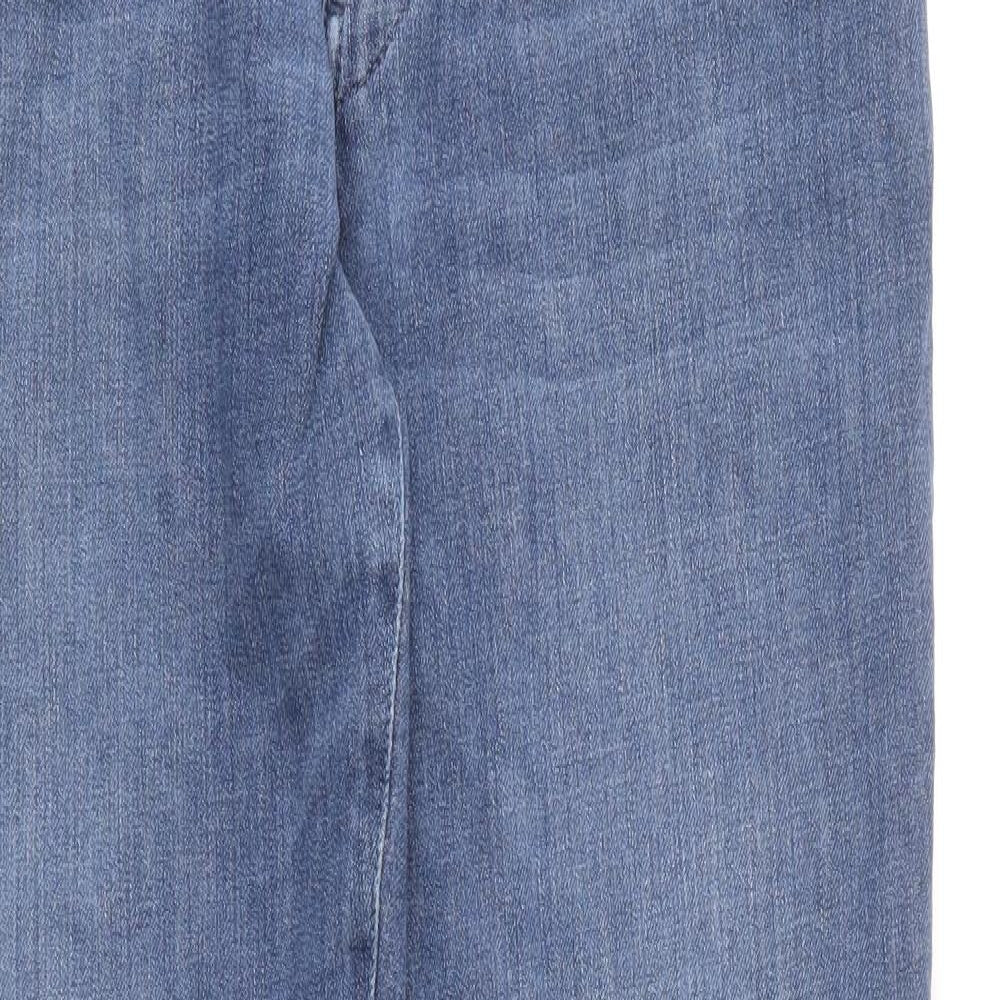 M5 By Meyer Womens Blue Polyester Skinny Jeans Size 33 in L32 in Slim