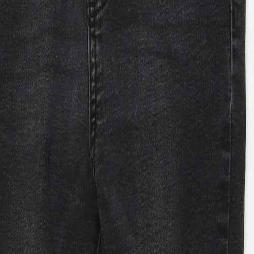 Denim & Co. Womens Black Cotton Skinny Jeans Size 10 L25 in Regular