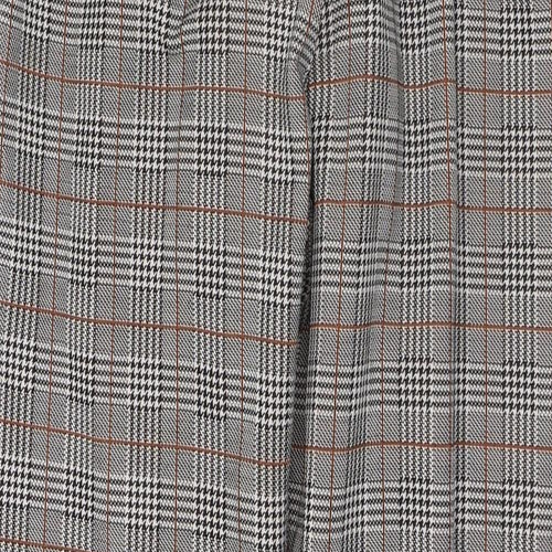Cameo Rose Womens Multicoloured Plaid Polyester Carrot Trousers Size 12 L28 in Regular