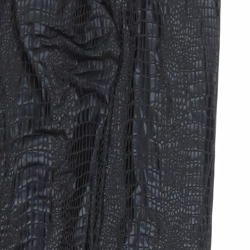 SheIn Girls Black Geometric Polyester Jogger Trousers Size 12 Years Regular