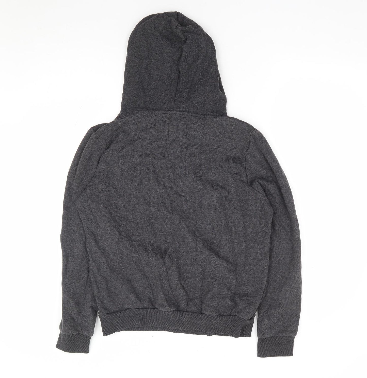 Primark Womens Grey Polyester Pullover Hoodie Size 14 Pullover