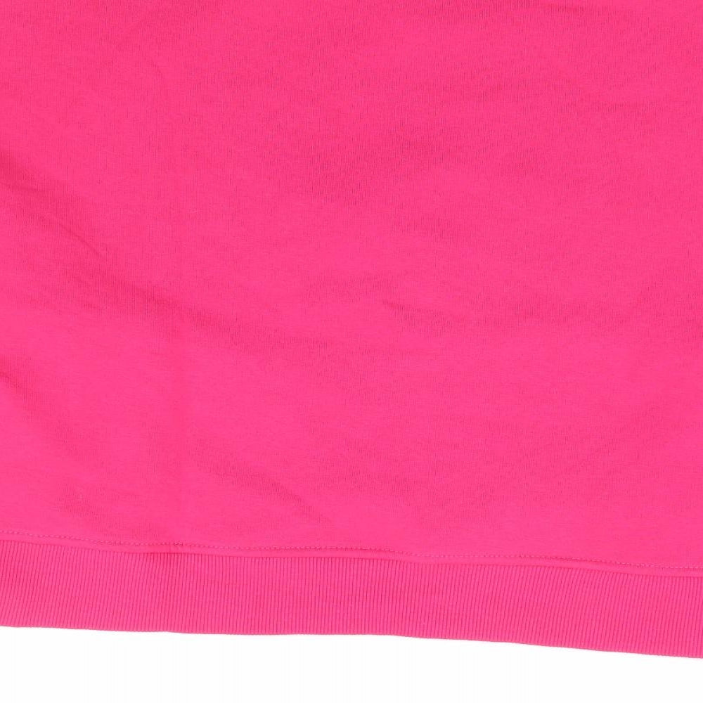 Primark Womens Pink Cotton Pullover Sweatshirt Size M Pullover - Mickey Mouse