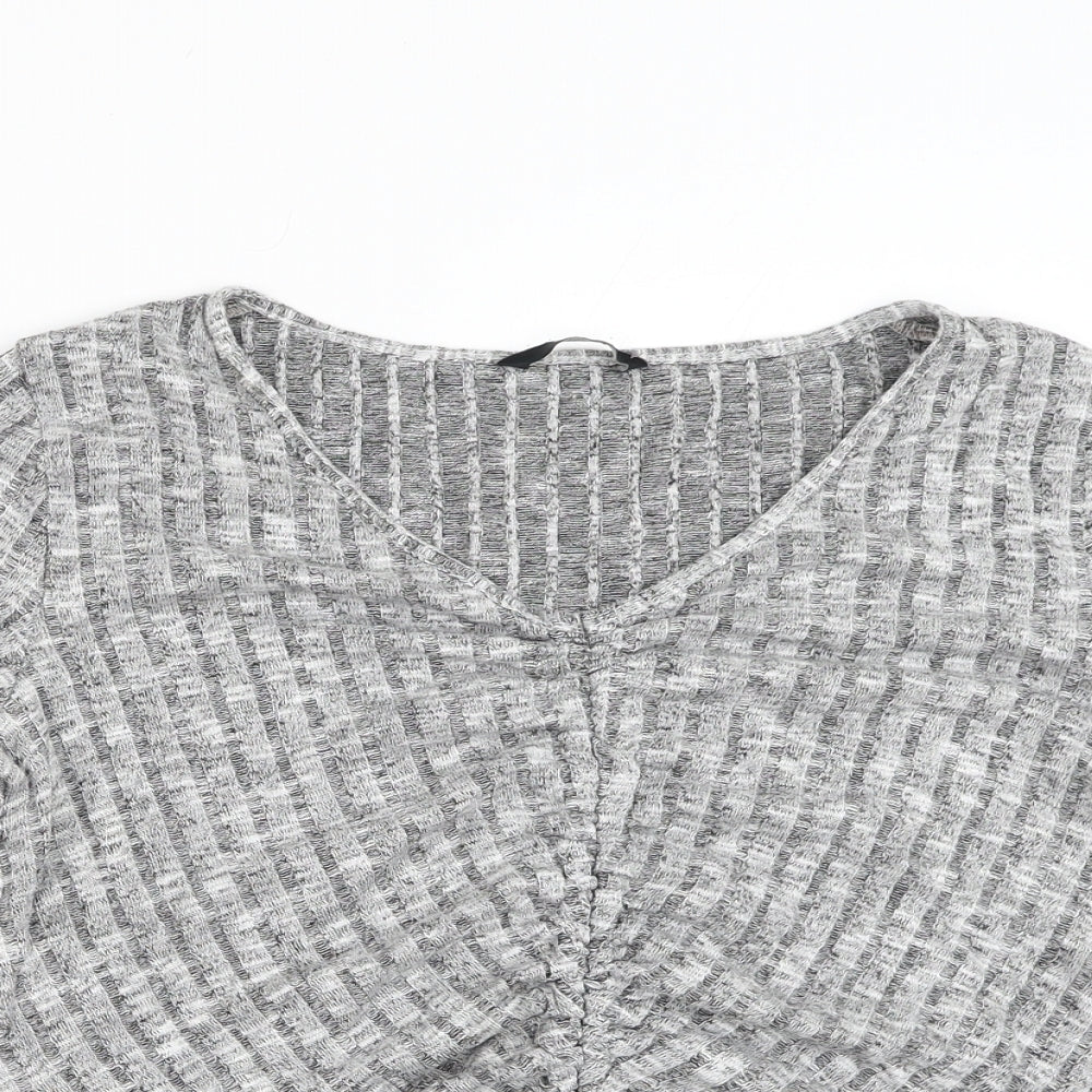 George Womens Green Round Neck Viscose Pullover Jumper Size 16