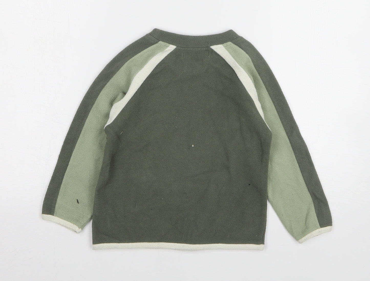 George Boys Green Polyester Pullover Sweatshirt Size 3-4 Years