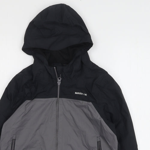 Karrimor Boys Grey Rain Coat Coat Size 13 Years