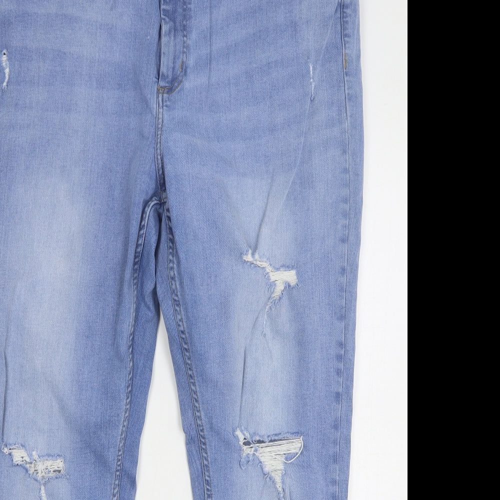 Denim & Co. Womens Blue Cotton Skinny Jeans Size 20 L28 in Regular