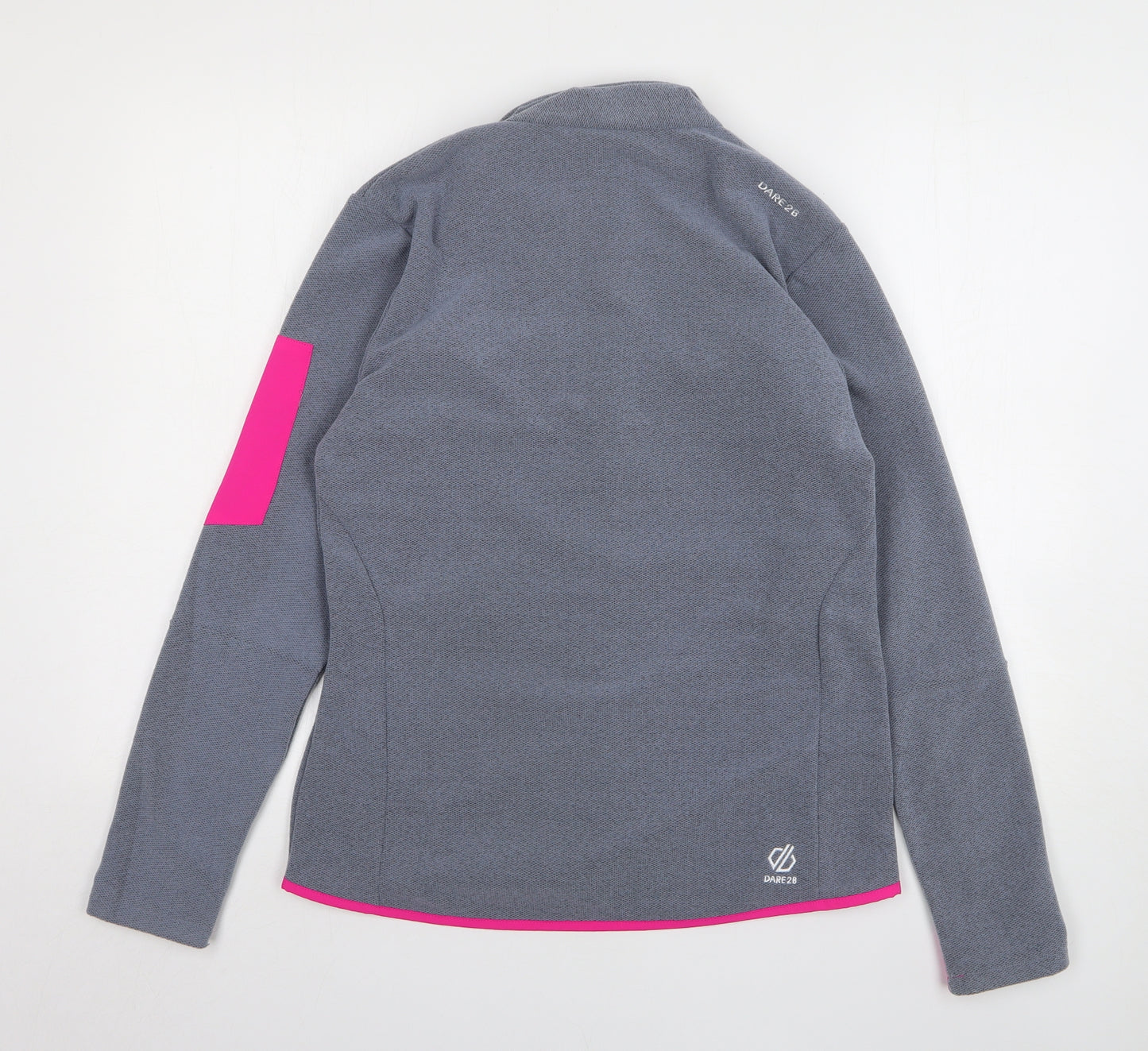 Dare 2B Womens Grey Polyester Full Zip Sweatshirt Size 14