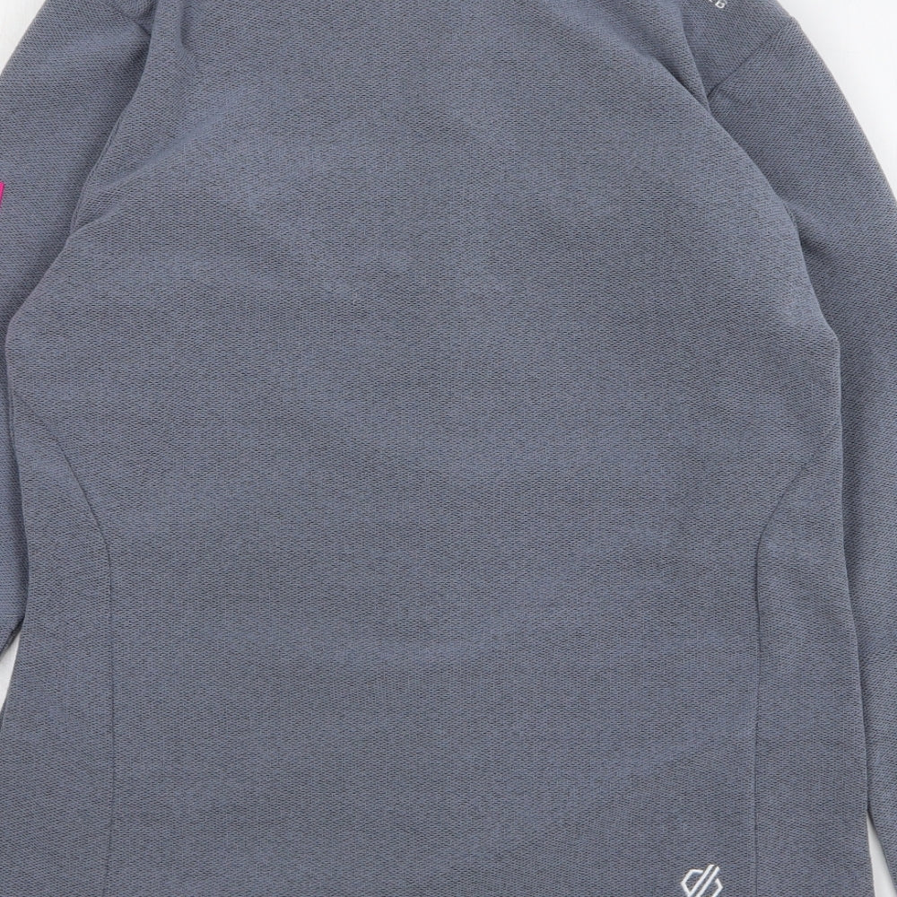 Dare 2B Womens Grey Polyester Full Zip Sweatshirt Size 14