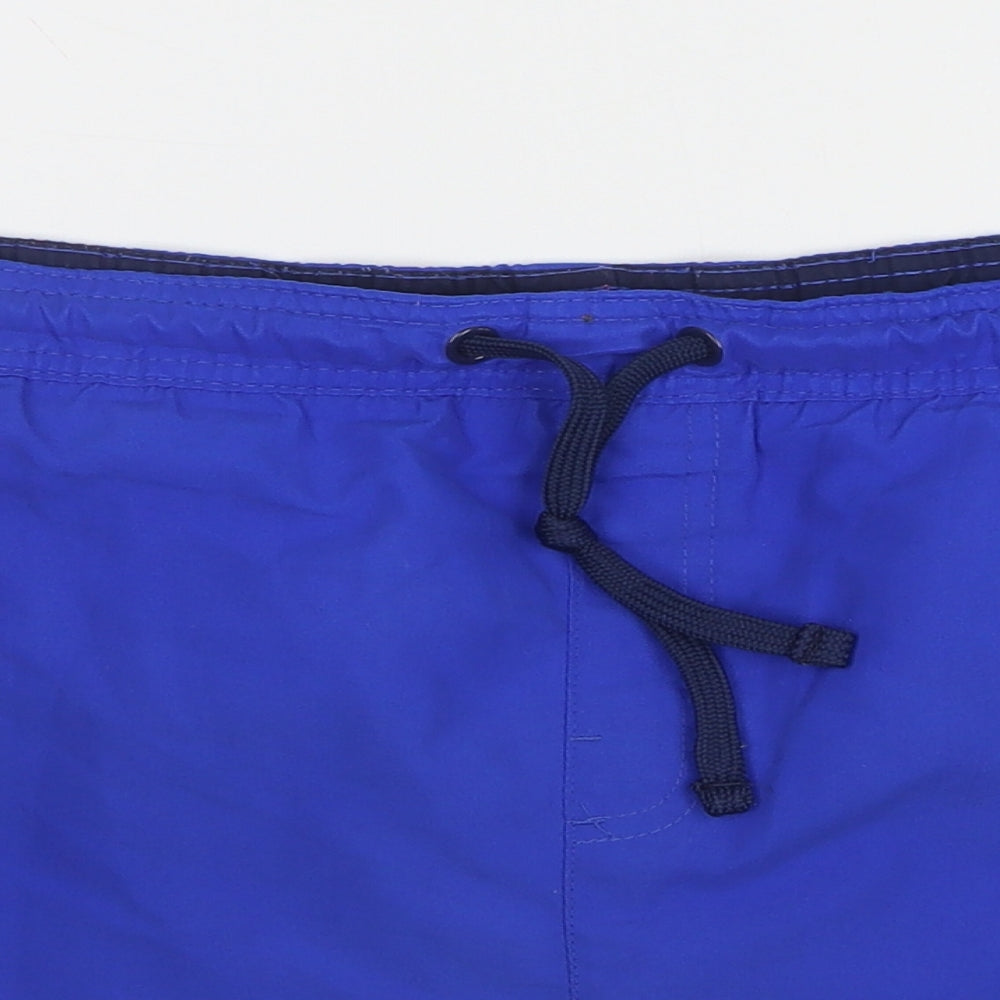 Crivit Mens Blue Polyester Athletic Shorts Size L Regular