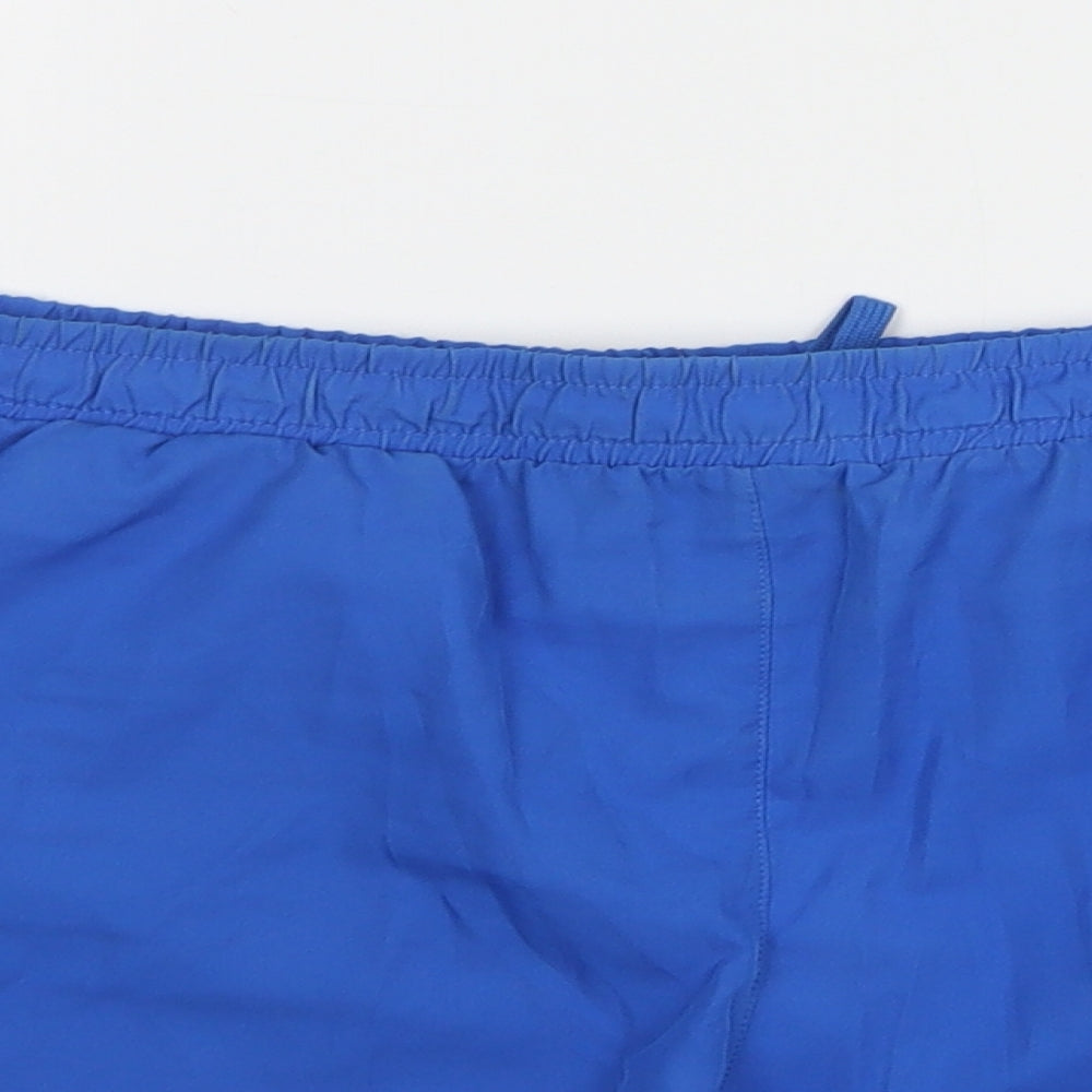 Crane Mens Blue Polyester Athletic Shorts Size 38 Regular