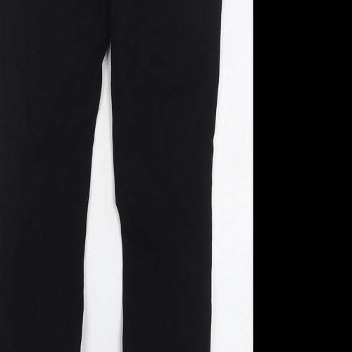 LD Style Womens Multicoloured Houndstooth Cotton Capri Leggings Size 14 L27 in