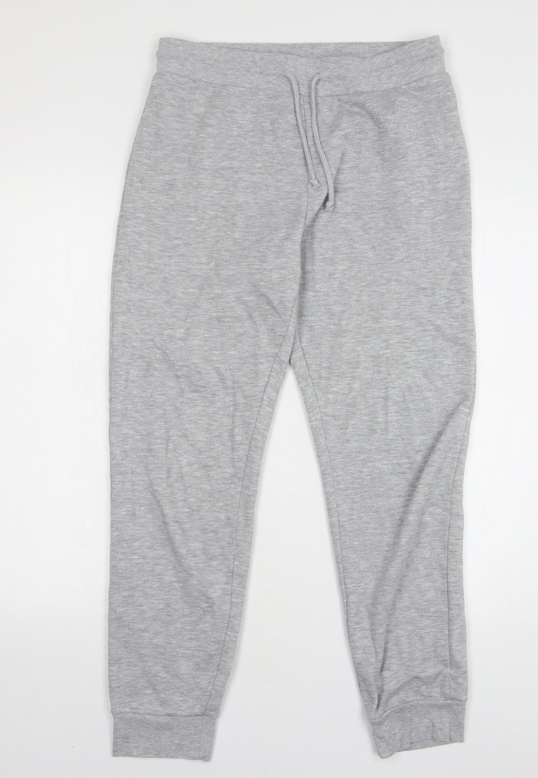 Primark Womens Grey Polyester Sweatpants Trousers Size 10 L29 in Regular